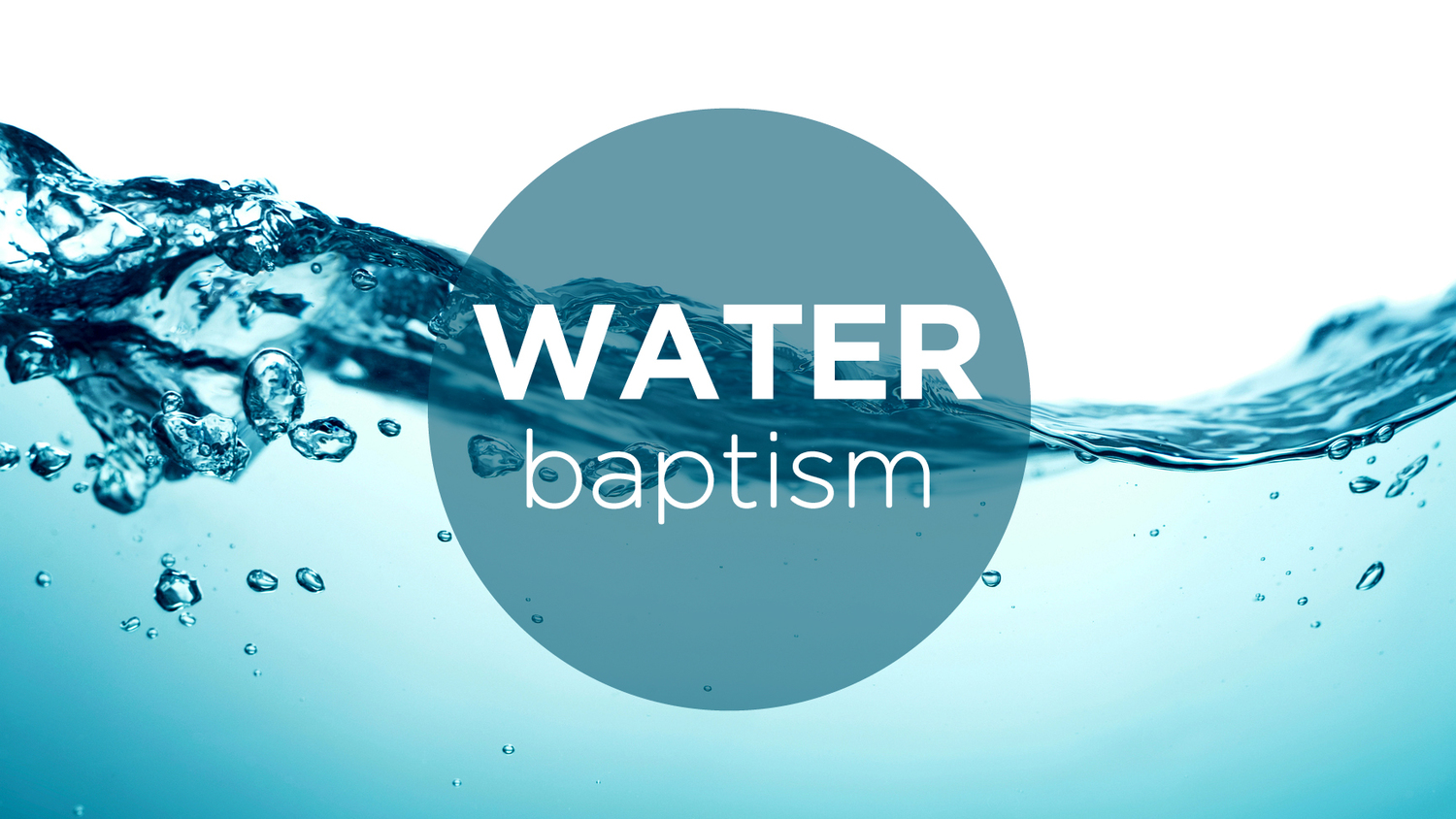 Water Baptism at Westside Baptist Church