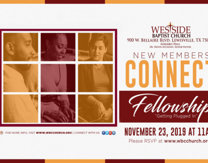 New Members Connect Fellowship