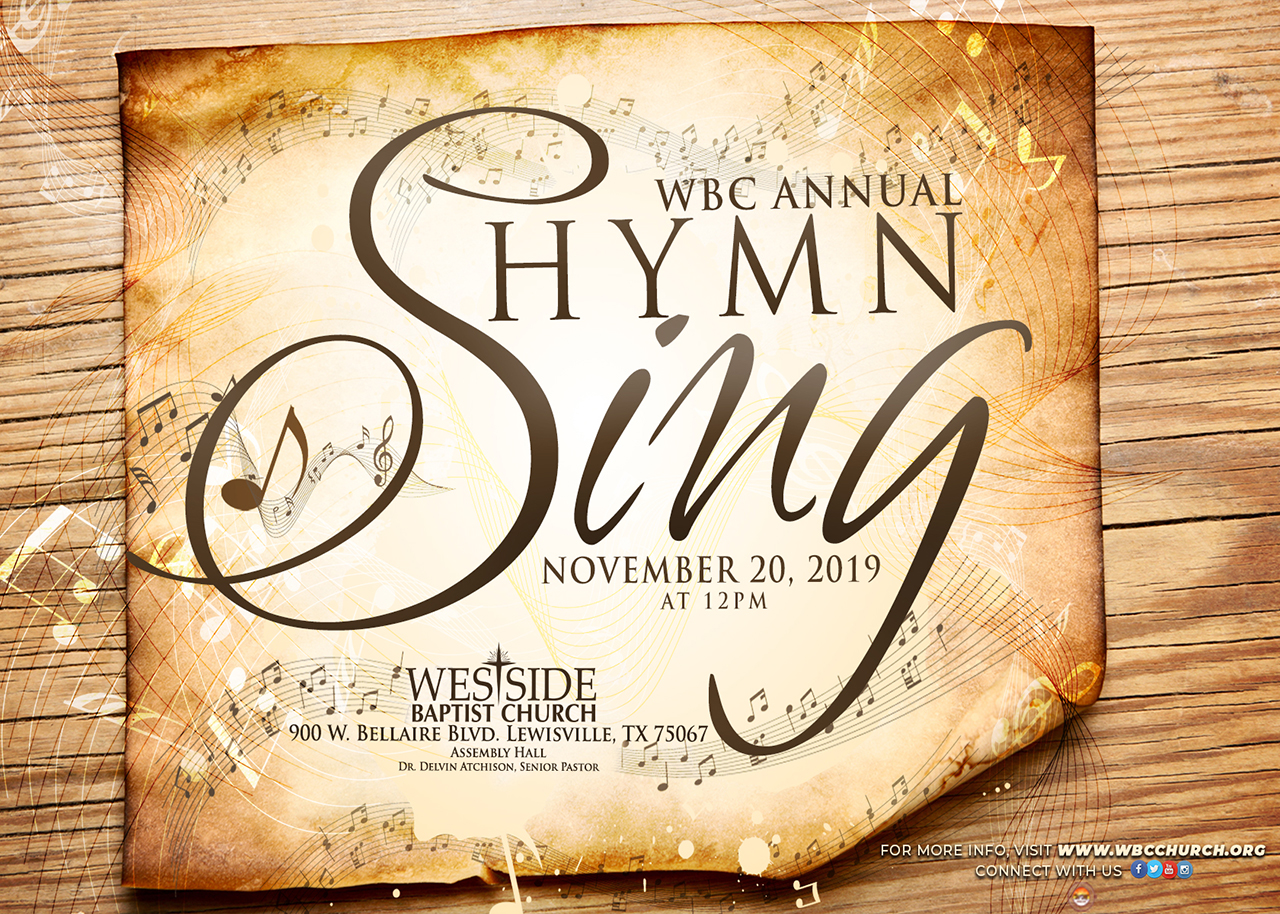 Annual Westside Baptist Church Hymn Sing at Westside
