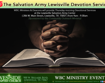 The Salvation Army Lewisville Devotion Service