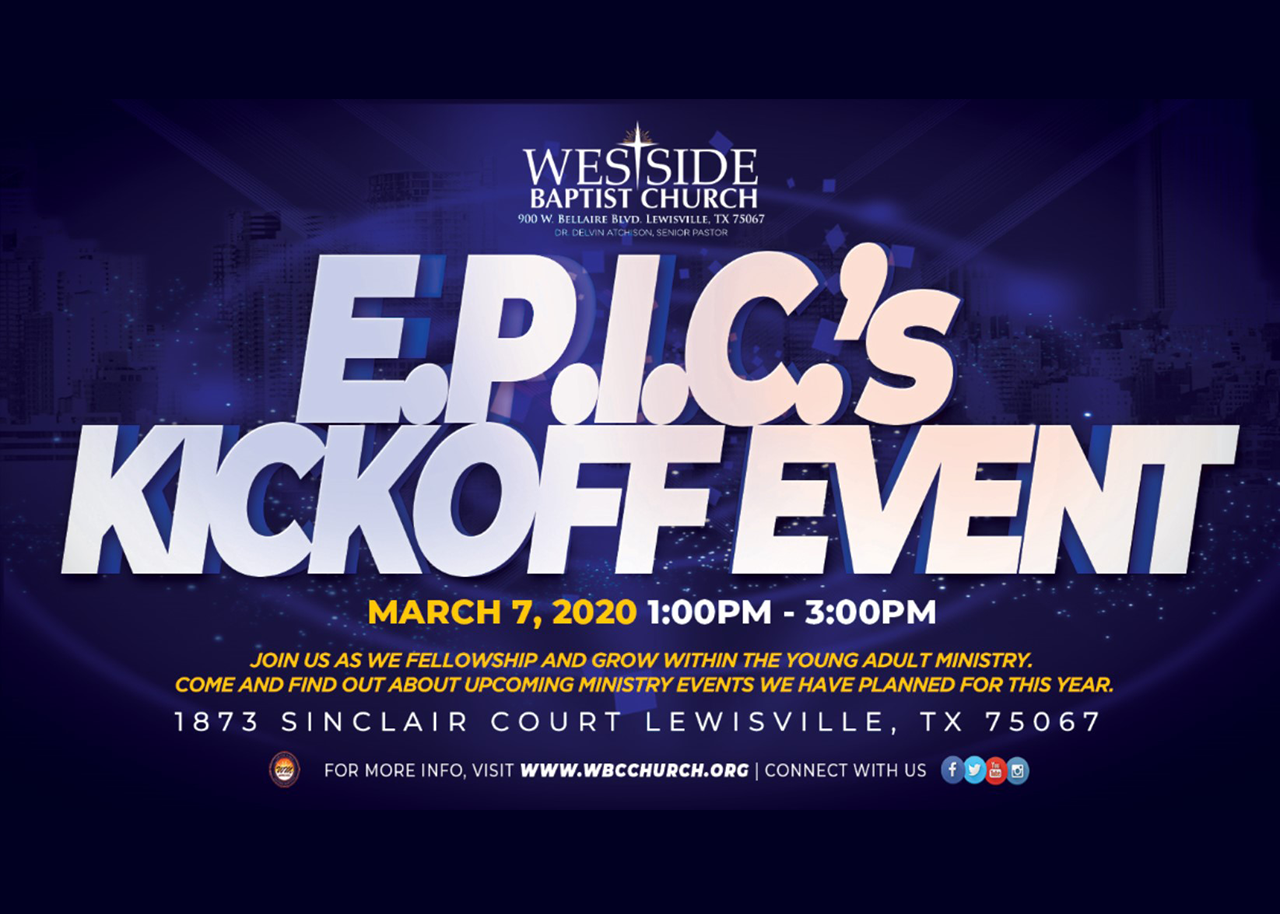 EPIC 2020 Kickoff Event at Westside