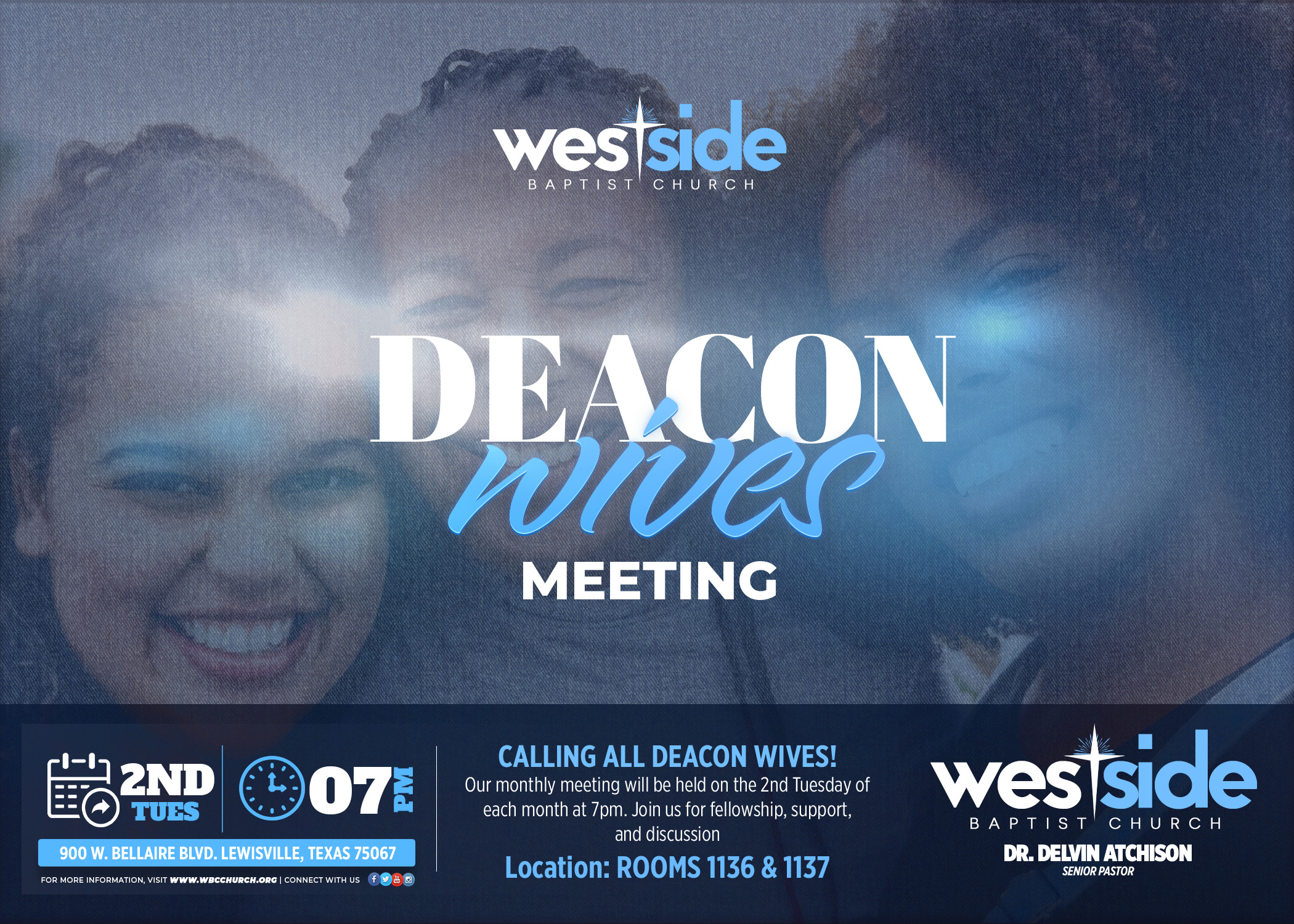 Deacon wives monthly meeting westside baptist church