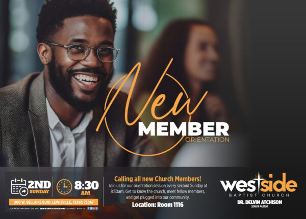 New Member Orientation - Westside Baptist Church